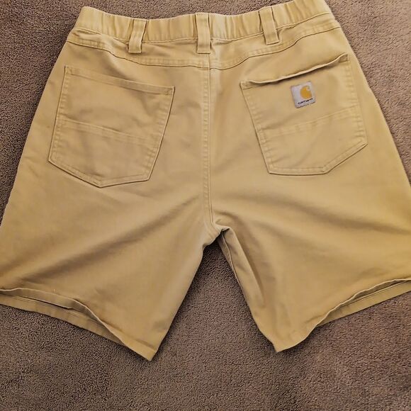 Carhartt Relaxed Fit Tan Shorts. Athleisure, Work, Play - Picture 7 of 11